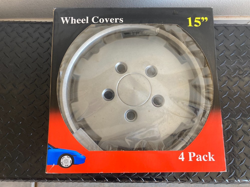 Pack of 3 Deluxe Wheel Covers 15