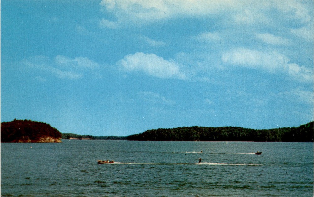 K-353, Lake James, Western North Carolina, Duke Power Company, Hugh C. Postcard
