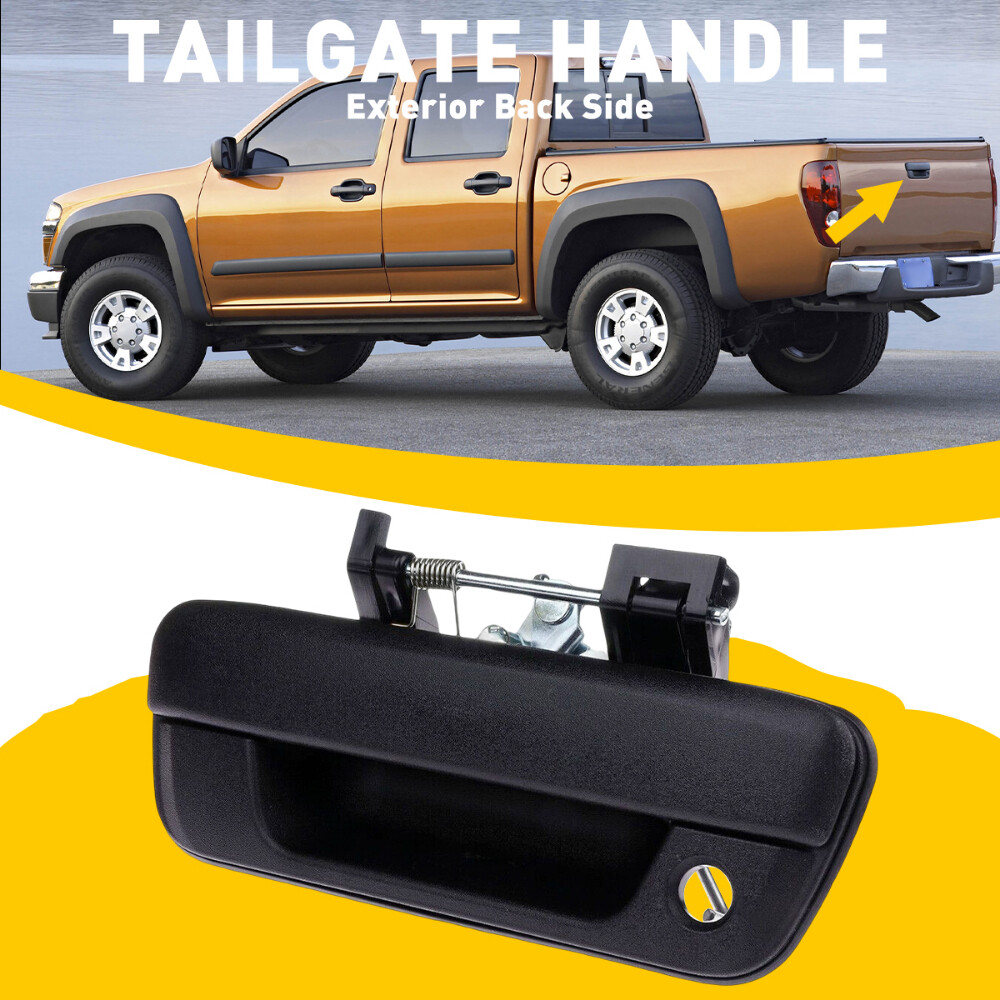 Tailgate Door Handle Textured with Key Hole 258098 for Chevy Colorado Exterior M