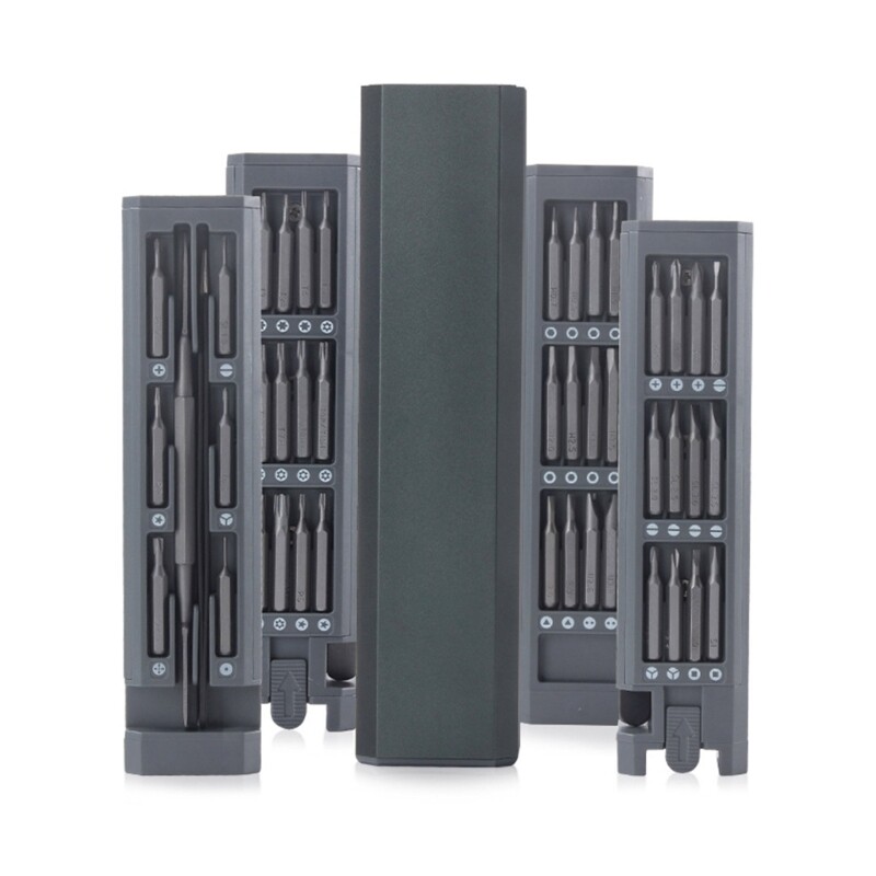 45-in-1 Precision Screwdriver Set with Torx & Hex Bits for Multi-Purpose Repair