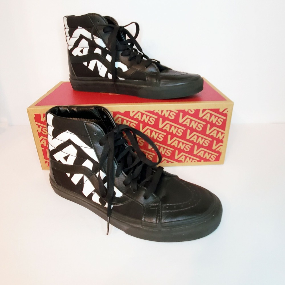 Vans Off the Wall Men's High Top Leather Skate Shoes Size 7