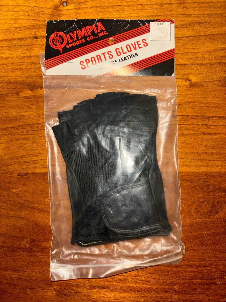 Vintage Olympia Sports Co. Men’s Leather Sports Gloves