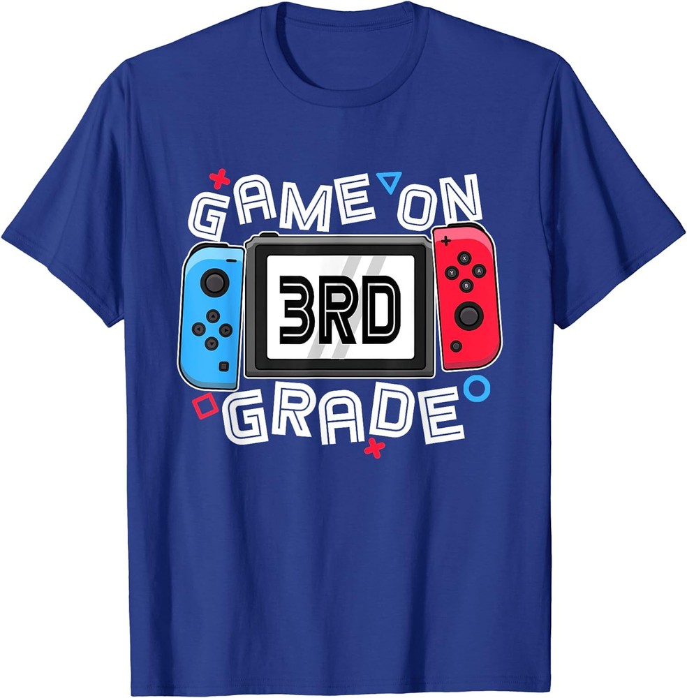 Back To School Game On 3rd Grade Funny Gift Unisex T-Shirt-image