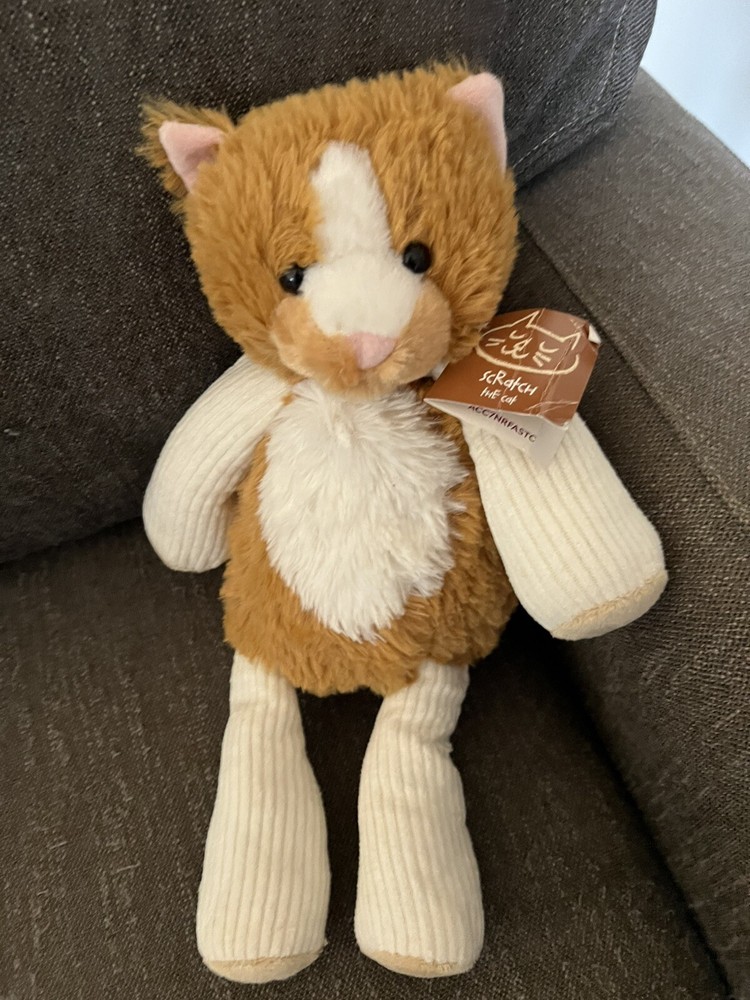 Scentsy Buddy Scratch the Cat Plush Animal 15
