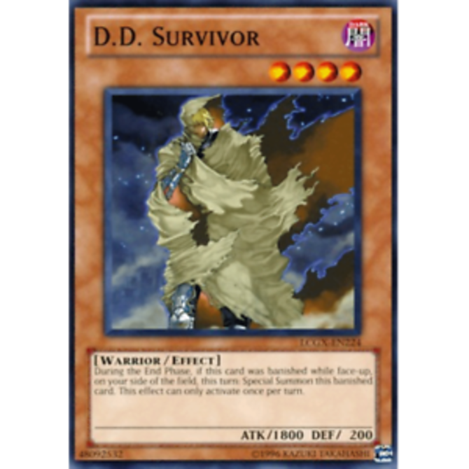 D.D. Survivor LCGX-EN224 Common Unlimited Lightly Played