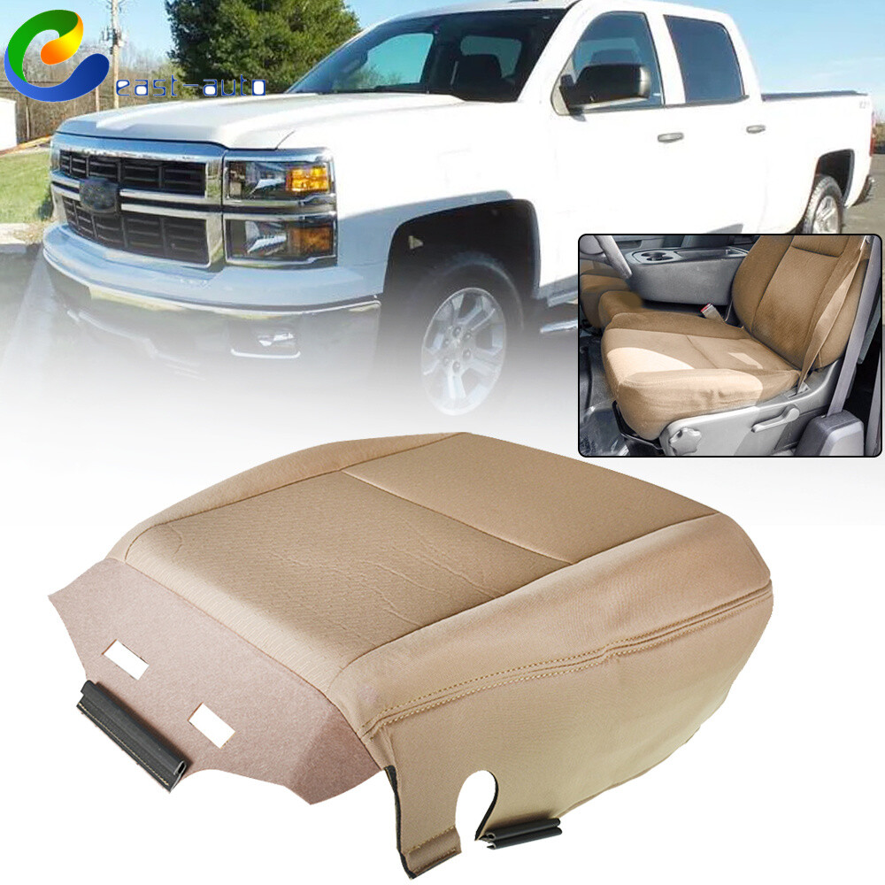 Bottom Seat Cover Driver Side Left for 2007-2014 Chevy Silverado 1500 2500 3500HD