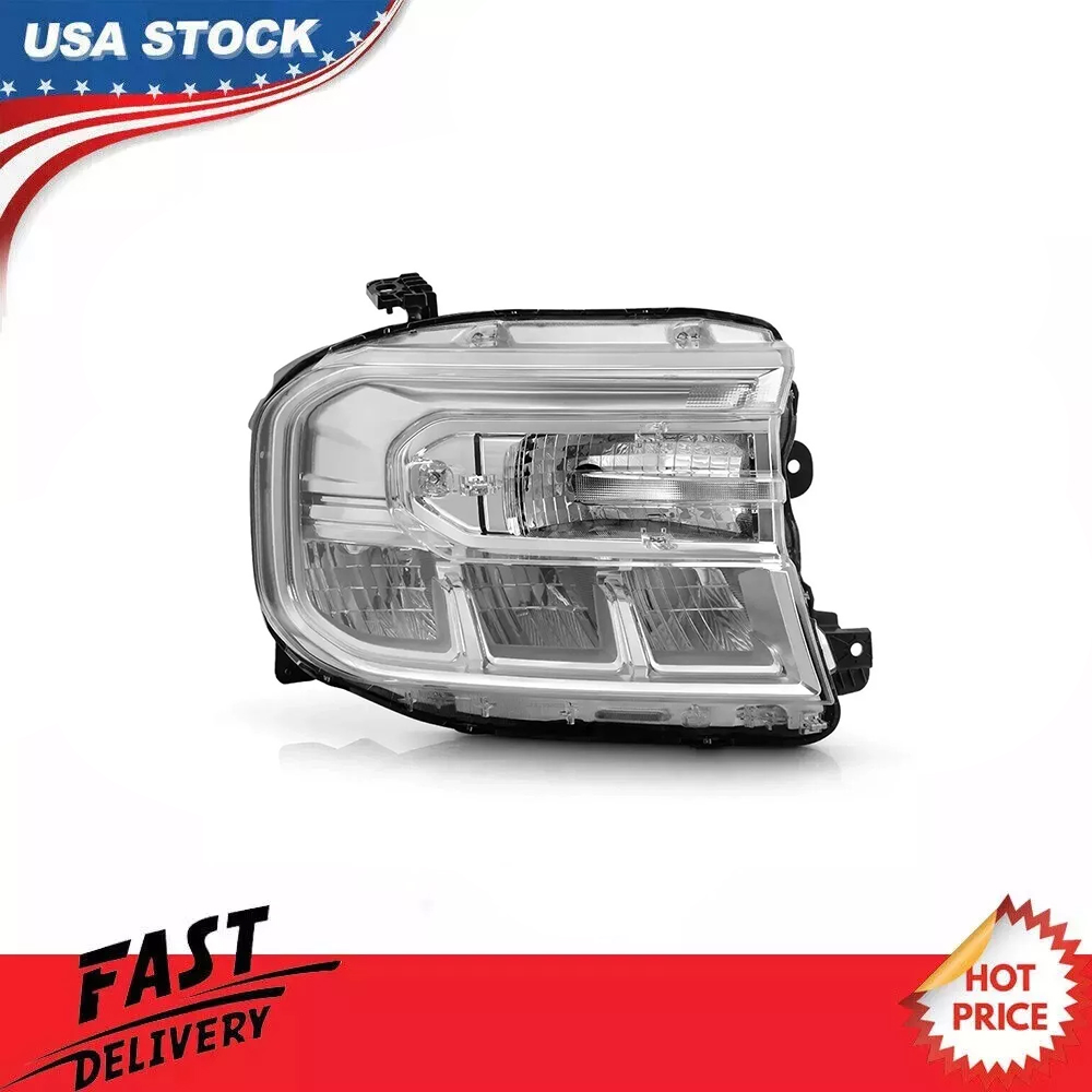 For 2022-2024 Ford Maverick XL/XLT LED Headlight Chrome W/O LED DRL Passenger RH