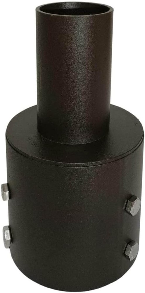 Light Adapter for 4 Inch Round Pole,Top Pole Tenon with 2 3/8