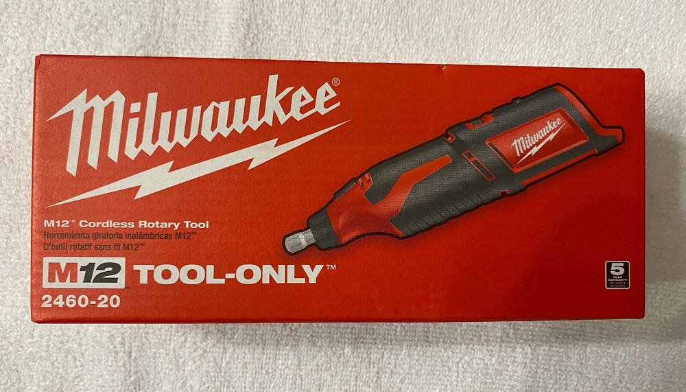 New Milwaukee 2460-20 12V 12 Volt M12 Cordless Rotary Tool (Bare Tool) NIB