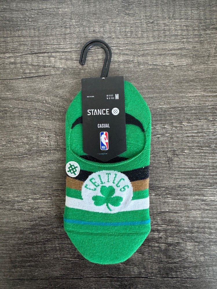 Stance x NBA Boston Celtics No Show Socks Size: MEDIUM or LARGE (NWT) Pick Size