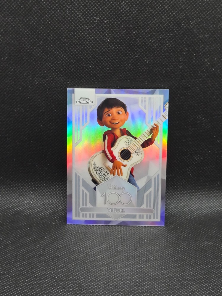 2023 Topps Chrome Disney 100 Miguel Rivera Refractor #91