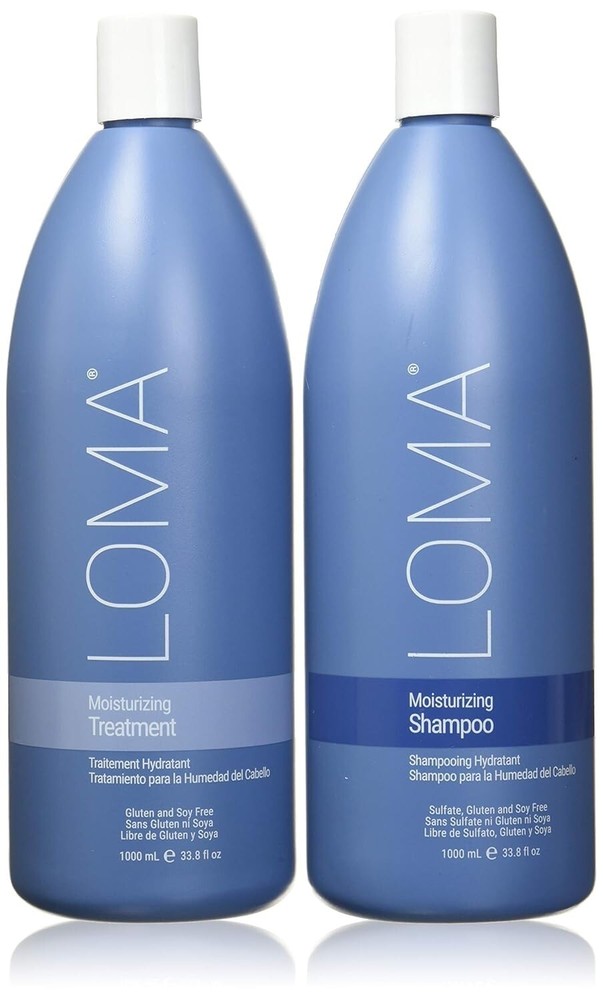 DOU - Loma Hair Care Moisturizing Shampoo & Treatment 33.8 fl Oz / 1 Liter