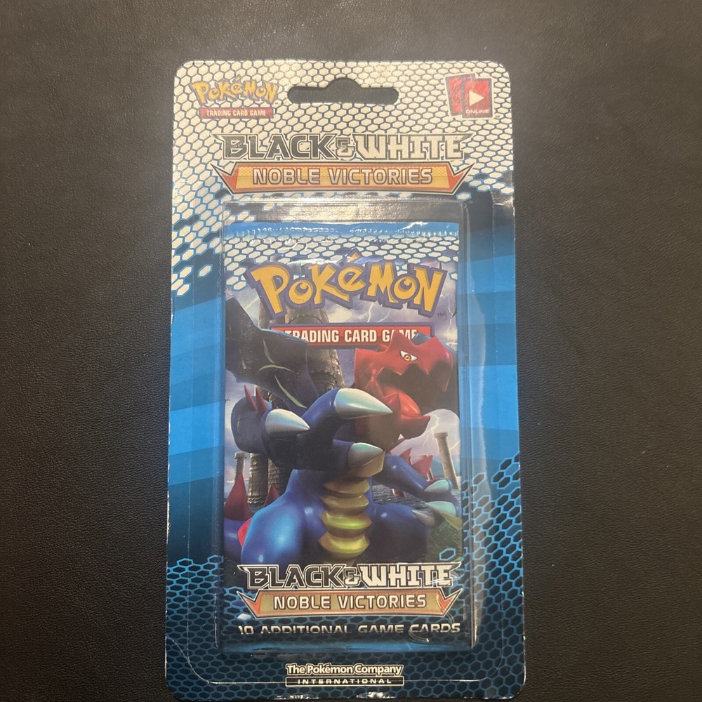 Pokemon Card - Noble Victories - Single Booster Blister Pack - Druddigon Artwork