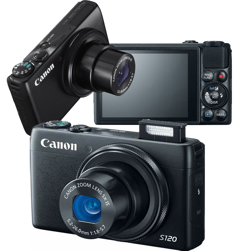 Canon PowerShot S120 5x Optical Zoom Compact Digital Camera