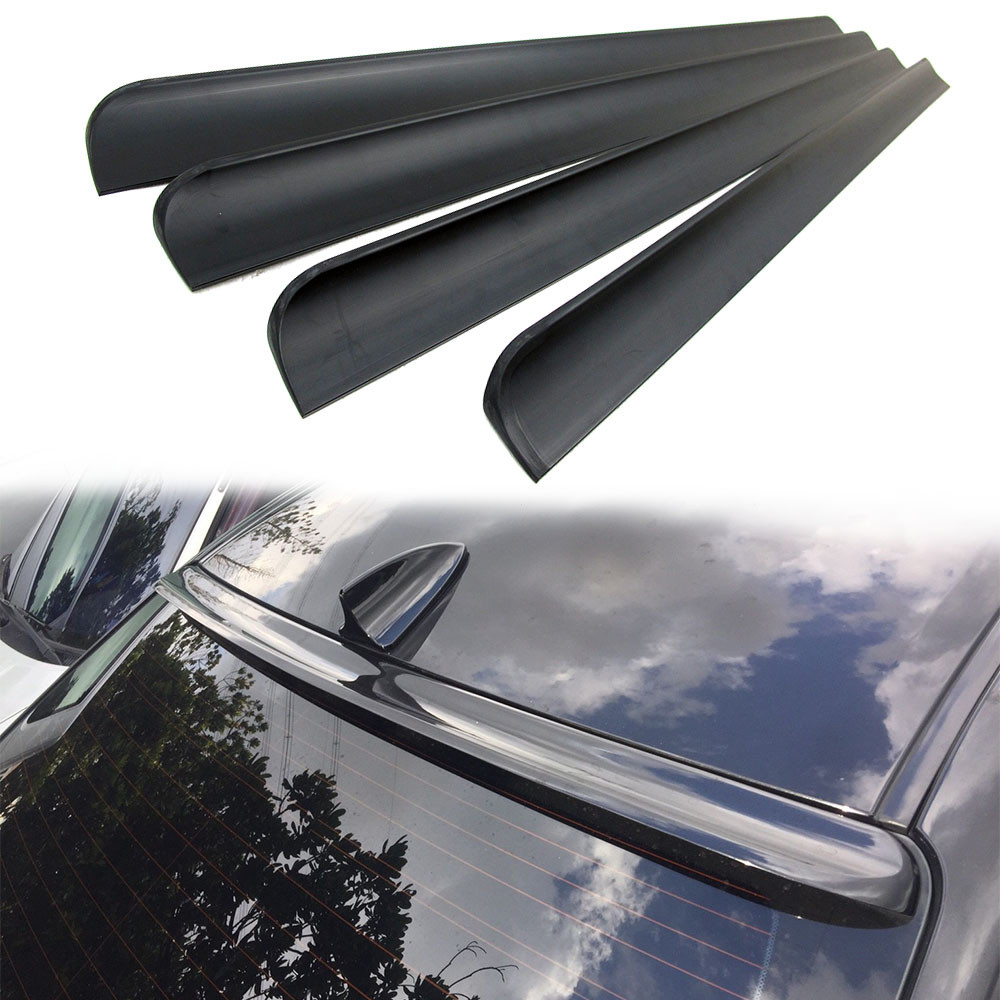 Unpainted For Volvo S90 4DR Sedan 2016-2018 REAR WINDOW ROOF LIP SPOILER T5 T6