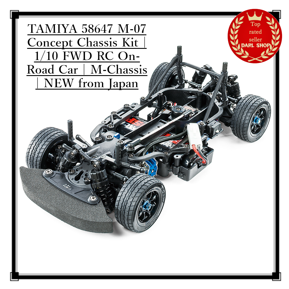 TAMIYA 58647 M-07 1/10 FWD On-Road RC Car Kit | M-Chassis | New
