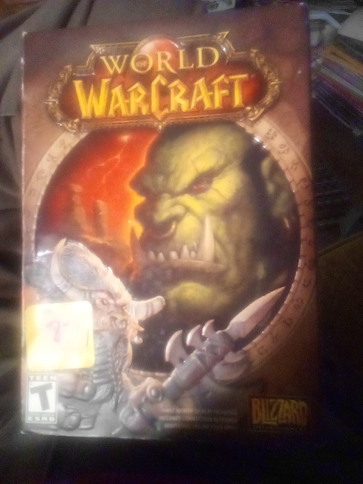 World of Warcraft (Windows/Mac, 2004) Complete Pc Game Collectible Vintage
