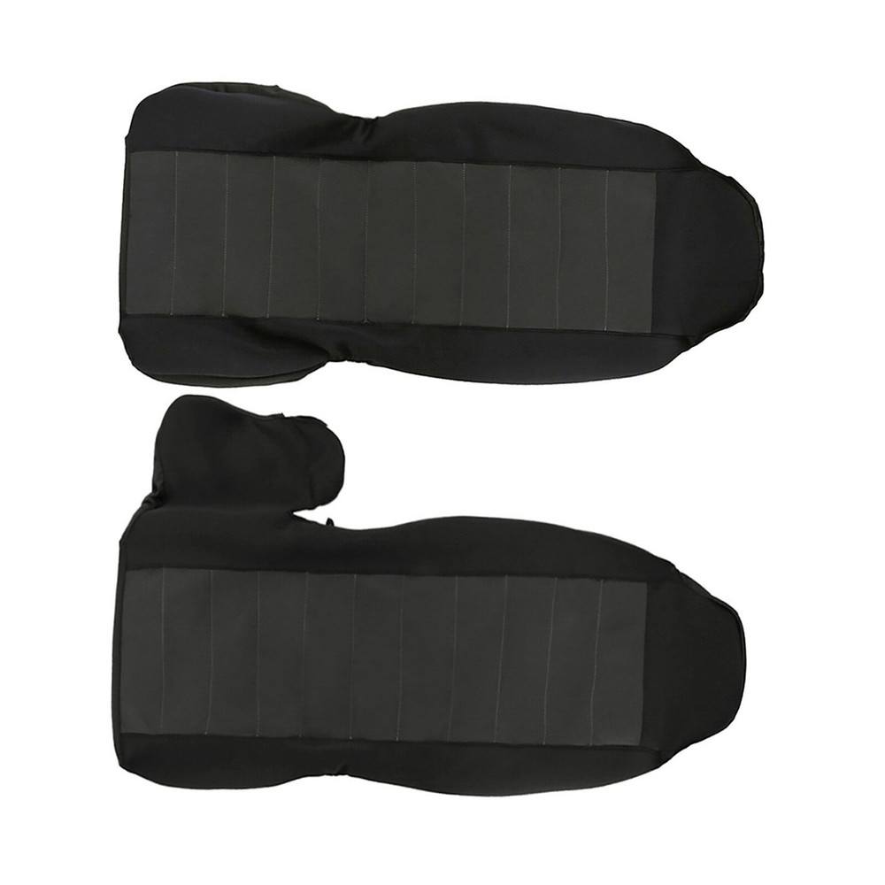 2X Front Car Seat Covers Kit For FORD RANGER 2004-2012 60/40 High Back Deep-Gray
