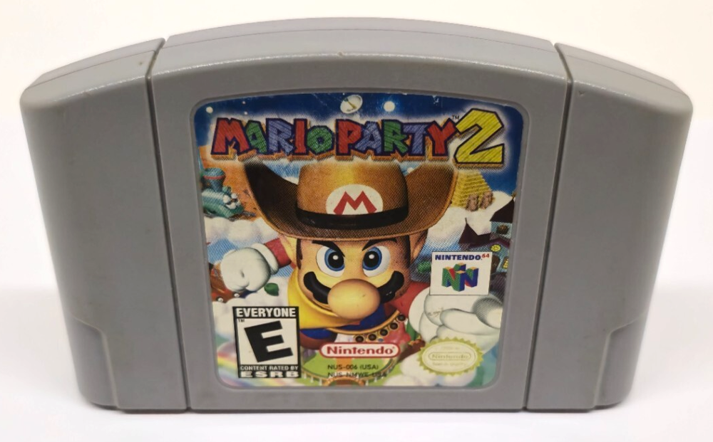 Mario Party 2 - Nintendo 64 N64 Cartridge Only Authentic / Tested