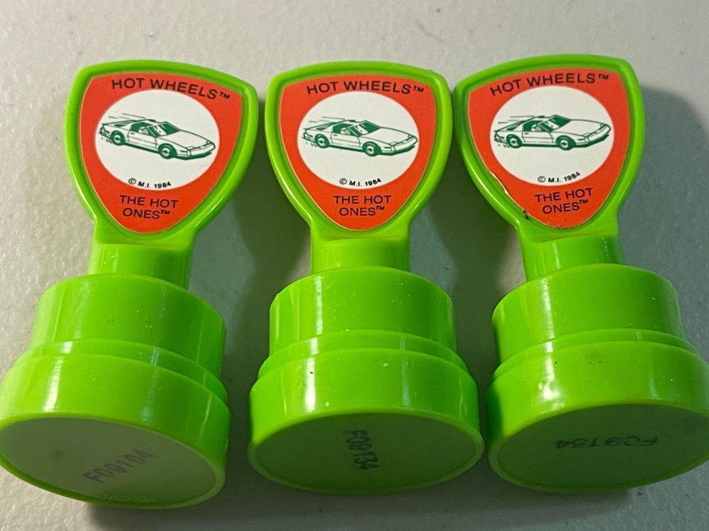 Lot of 3  Vintage 1984 Hot Wheels Ink Stampers Tested and Working
