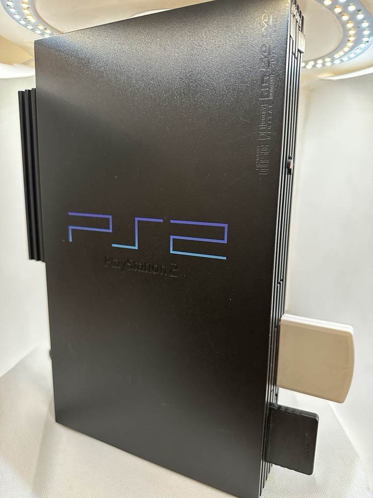 PlayStation 2 Black Gaming Console – Slim or Original Model