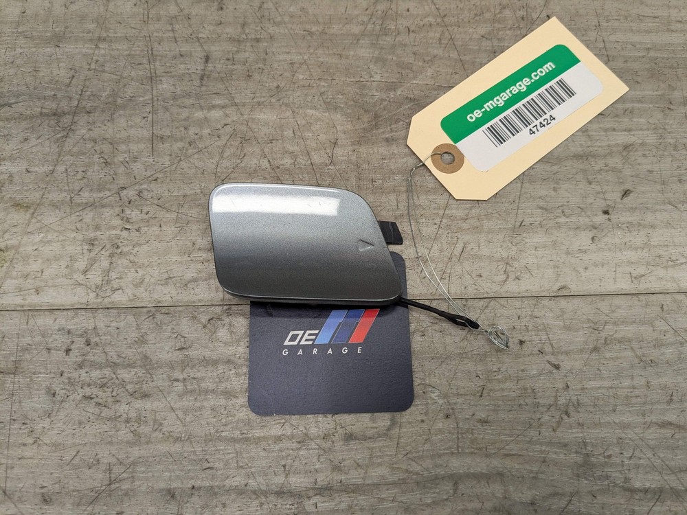 14-18 OEM BMW F15 REAR Bumper Tow Hook Cover Gray A52