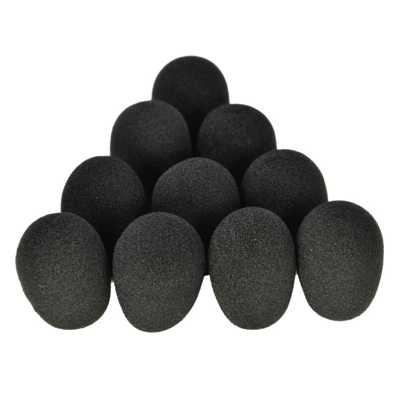 10pcs Windscreen Foam Cover Microphone Cover Blowout Guard for BlackShark