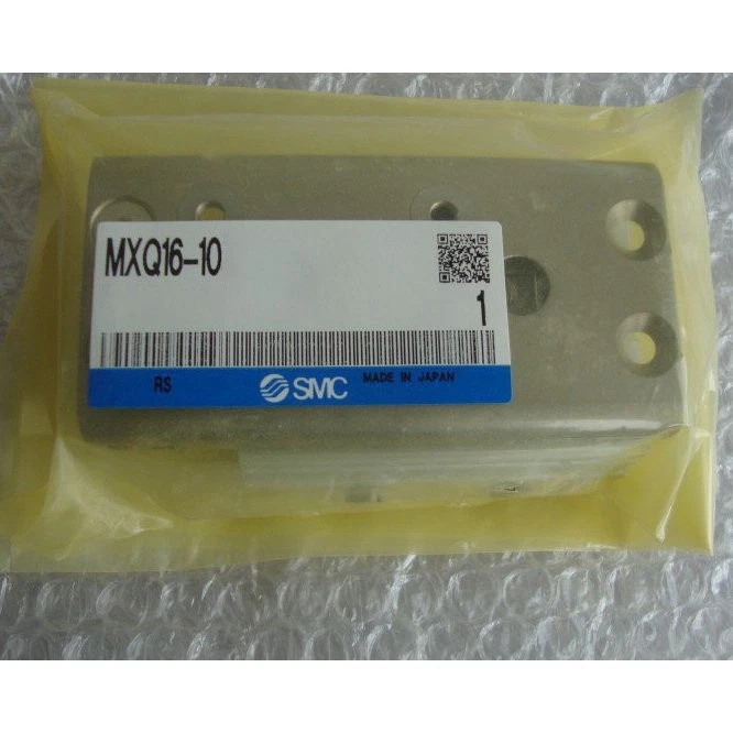 New In Box SMC MXQ16-10 Air Slide Cylinder