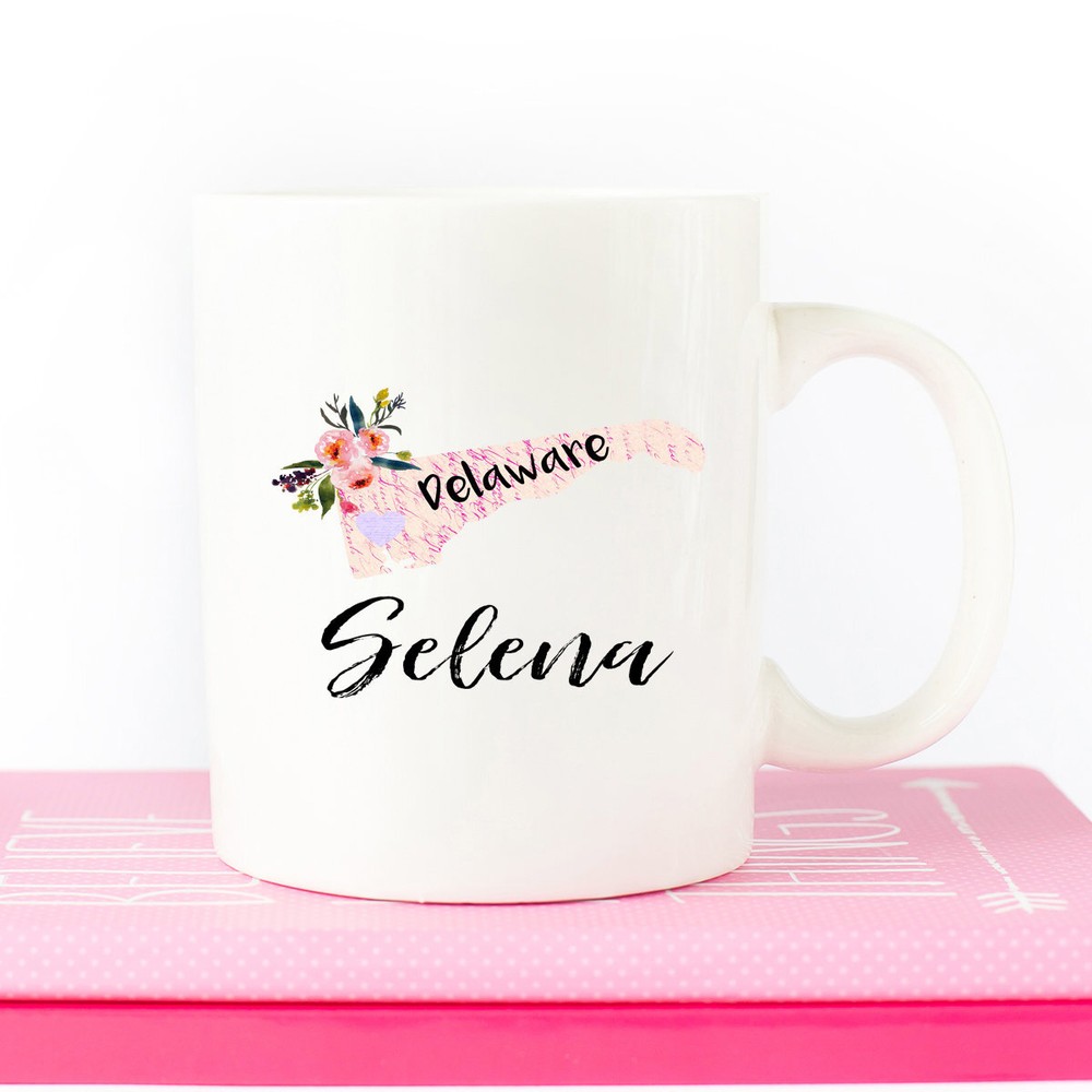 Delaware Delaware Gift Delaware Mug Home State Mug Farewell Gift Farewell Mug
