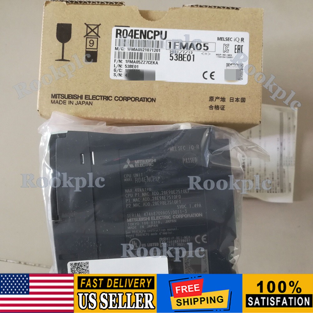 1PC NEW MITSUBISHI RO4ENCPU R04ENCPU CPU UNIT Free Shipping