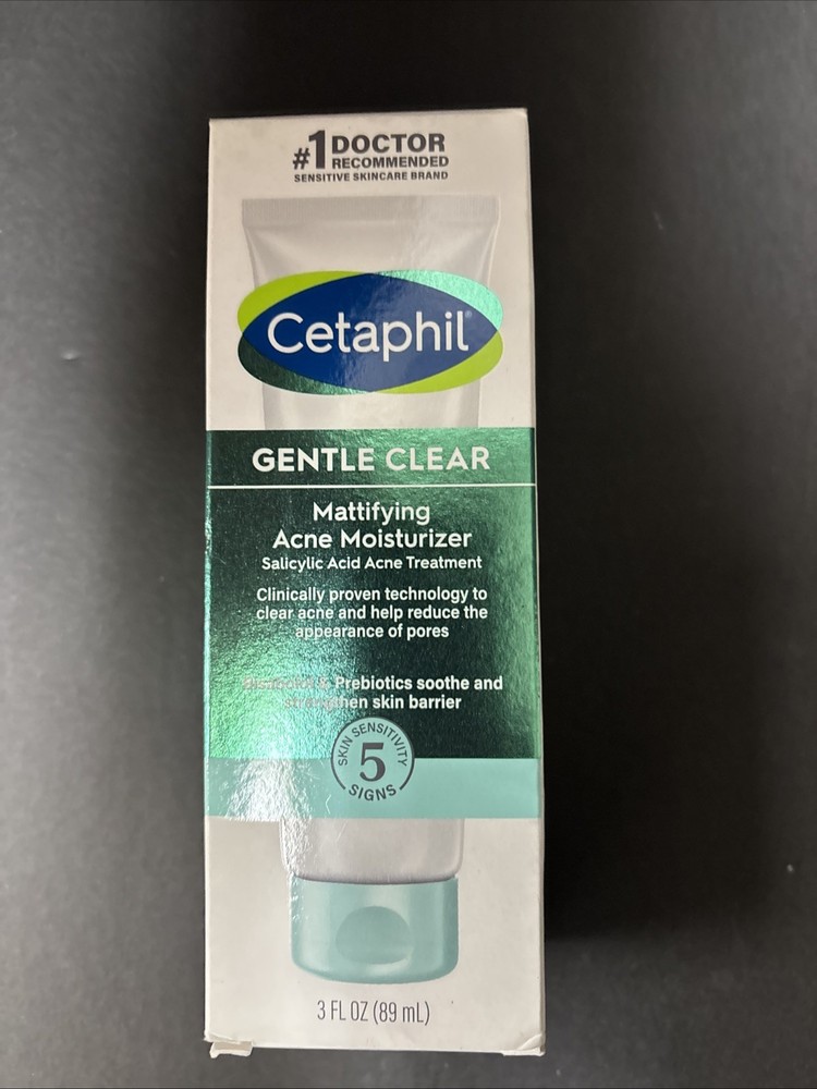 Cetaphil Gentle Clear Mattifying Acne Moisturizer W/ Salicylic Acid 3oz Exp05/26