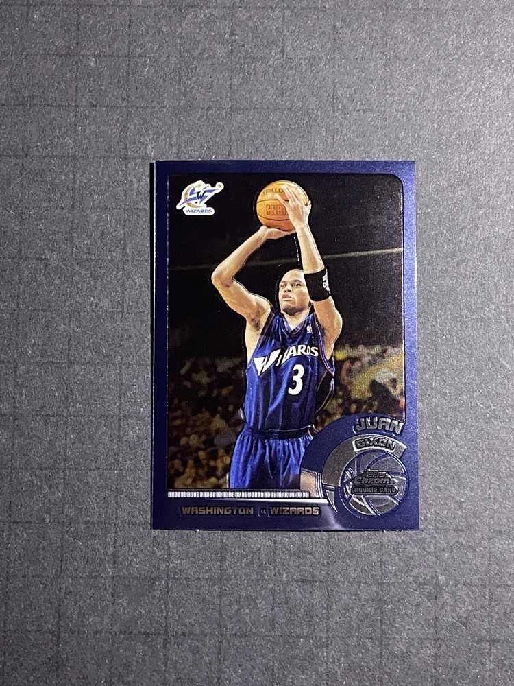 2002-03 Topps Chrome Juan Dixon Rookie Card #136 - Washington Wizards