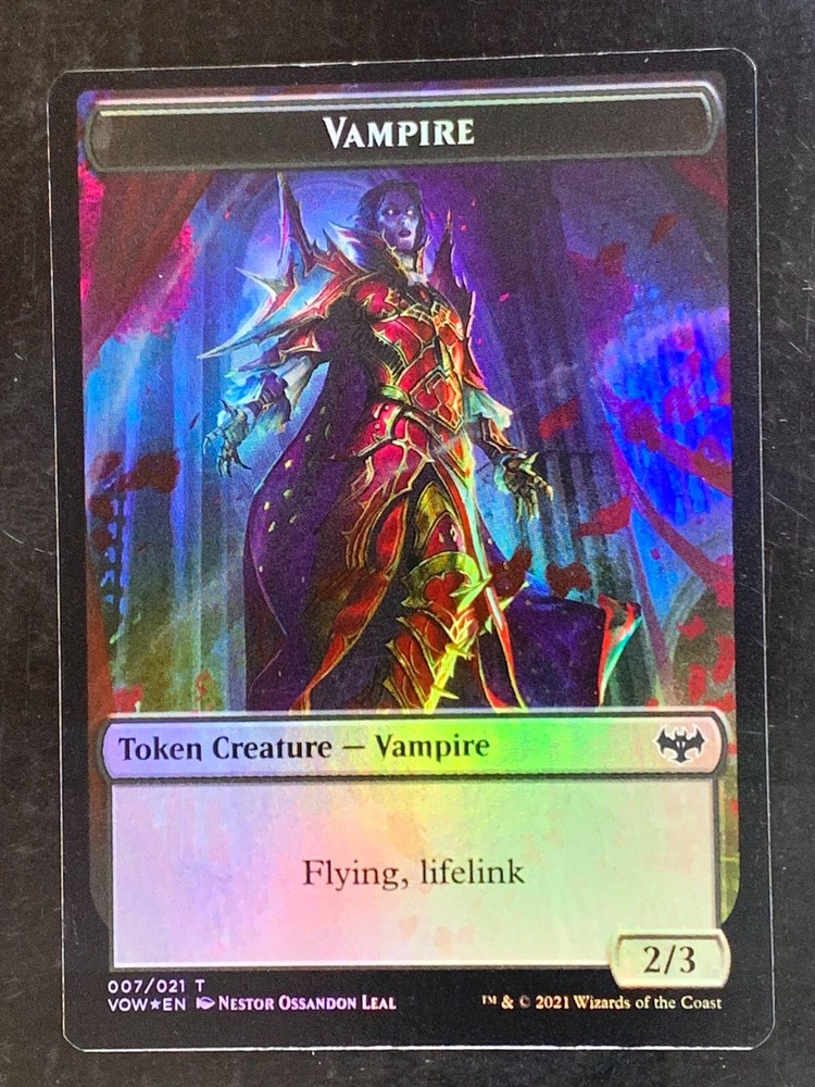 Vampire 007/021 Token Foil Innistrad: Crimson Vow MTG