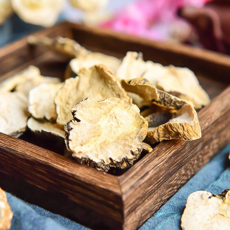 Dried Black Maca Root Slice Herbal Tea Pure Natural Makes A Healthy Tea