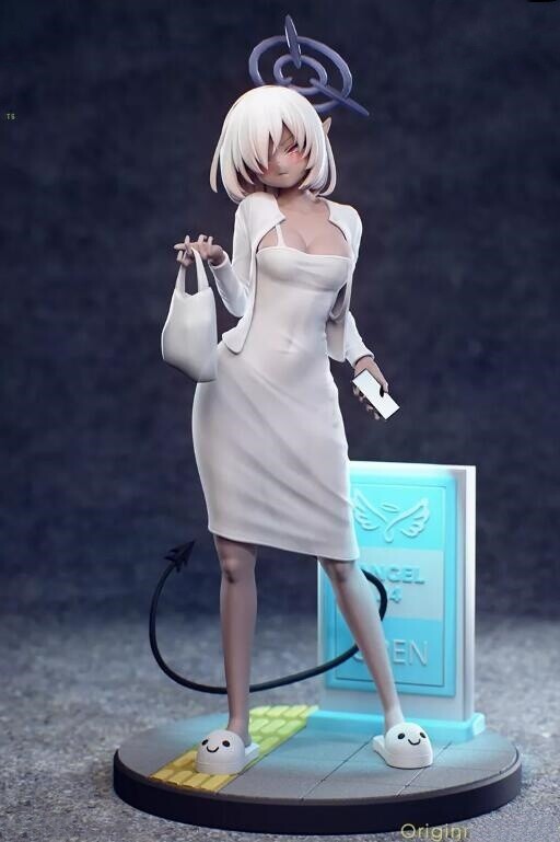 Shiromi Iori 1/4 Scale Unpainted 3D Printed Resin Model Kit 46cm Tall Unassembled GK Figure