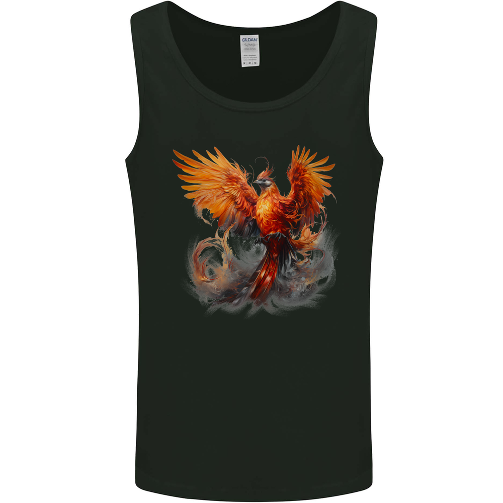 A Fantasy Phoenix Mens Vest Tank Top