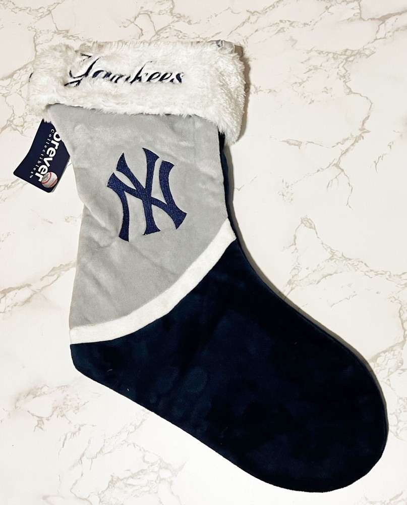 New York Yankees Holiday Christmas Team Stocking New MLB NY