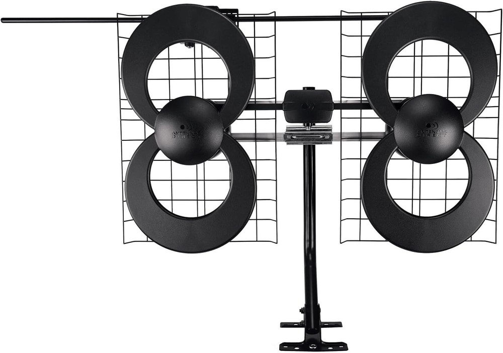 Multi-Directional ClearStream 4V TV Antenna with 20-inch Mast for Easy Setup