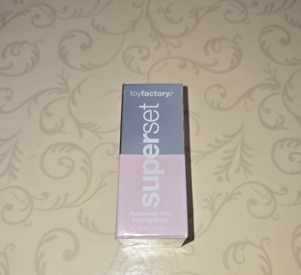 Toy Factory Travel Superset Hyaluronic Acid Setting Spray NIB