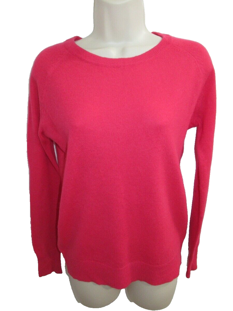 Halogen 100% Cashmere Pink Crew Neck Sweater Size S