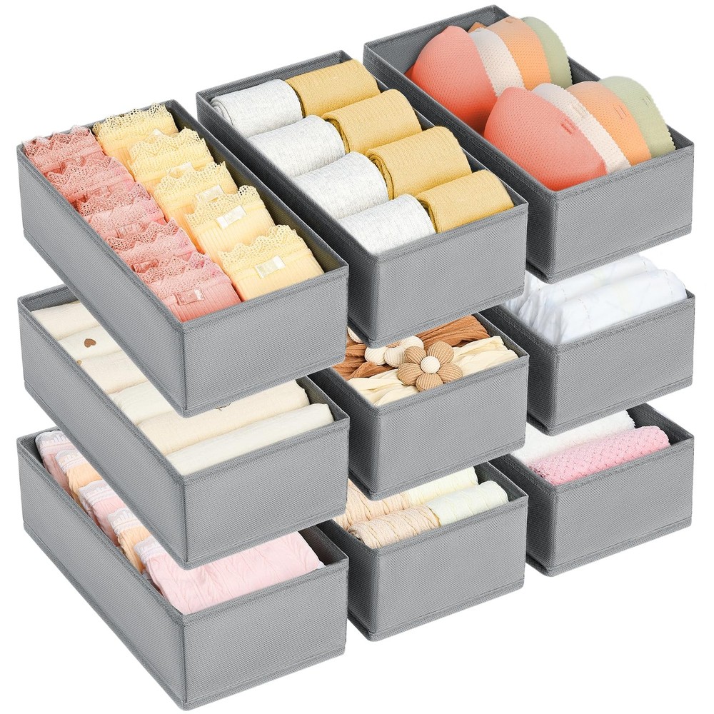 Drawer Organizer Clothes - Underwear Organizer Small Sock Organizer Closet Or...