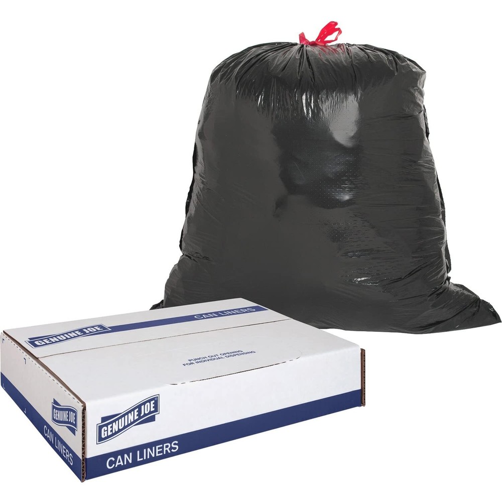 01230 Trash Can Liners 30 Gal. 1.05 mil 30-Inch x32-Inch 42/BX BK