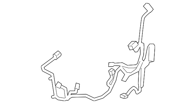 Genuine GM Driver Side Front Door Wiring Harness Part 84883022