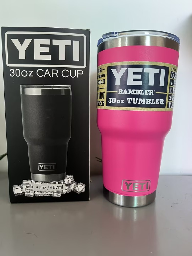 Tropical Pink YETI Rambler 30oz/887ml Stainless Steel Vacuum Insulated Tumbler