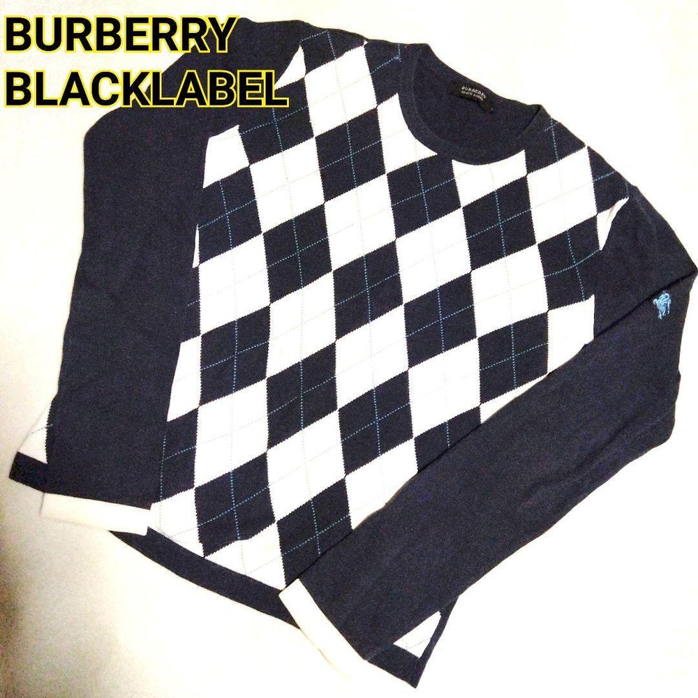 Burberry knit sweater Men's Fashion from Japan