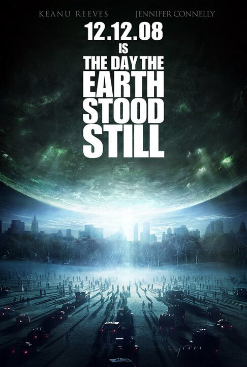 The Day the Earth Stood Still (2008) original movie poster vers A - ds - rolled