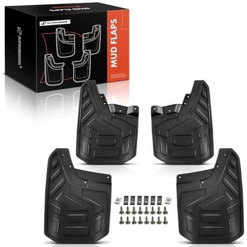 4 Pack Truck Mud Flaps Splash Guards fit for GMC Canyon 2023–24 Front & Rear