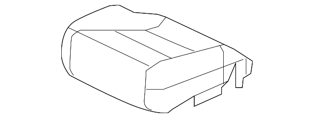 Genuine Honda Seat Cover 81131-SVJ-A01ZA