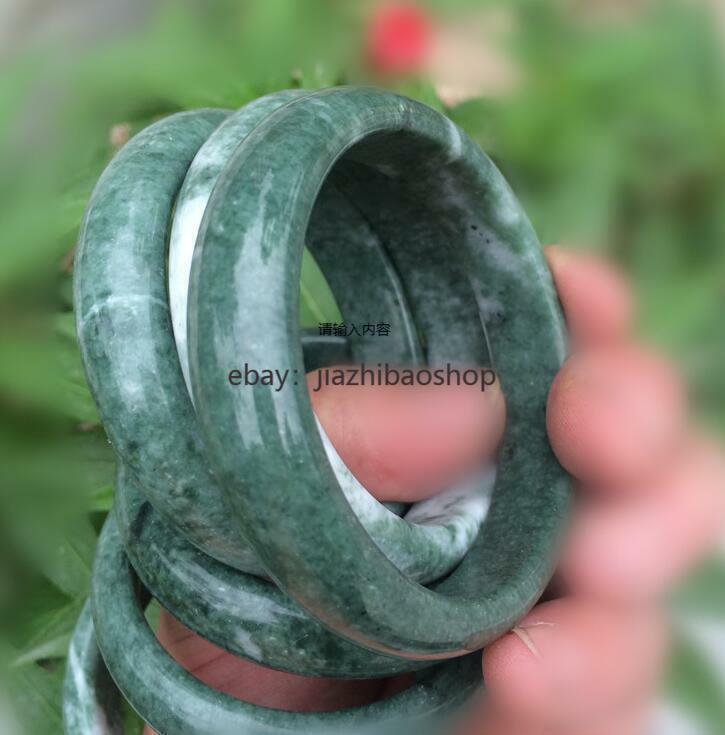 Natural jade bracelet hand-carved Lady Amulet jewellery new stone 56-64mm