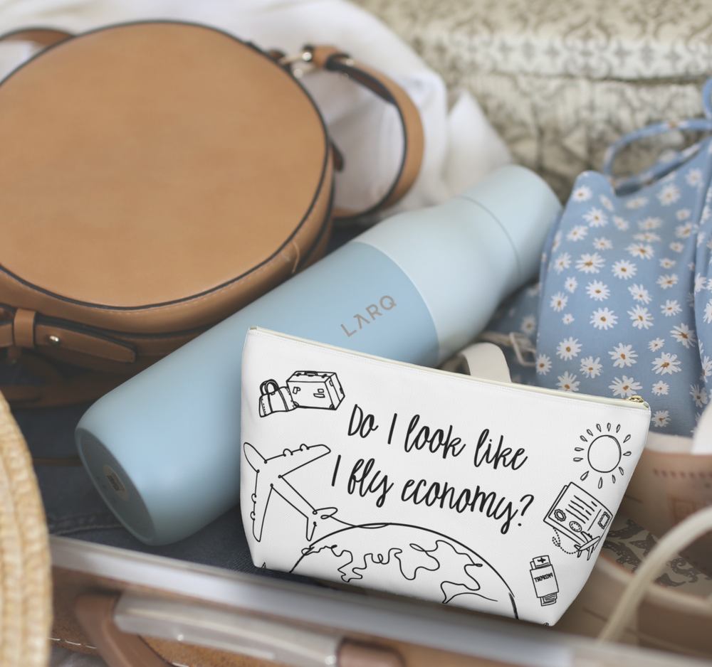 Funny Bridal Travel Makeup Bag for Toiletries - Perfect Gift for Travel Agents & Adventurers  